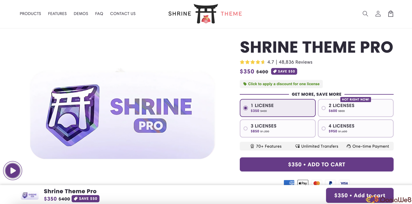 Shrine Pro | Premium Shopify Theme — Speed, SEO & Full Customization