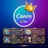 Canva Pro – 6 Months | Unlimited Content, Pro 610k +Templates, Magic Resize, Premium Assets & Affinity AI